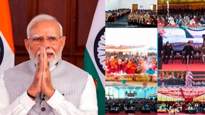 PM Modi launches development projects for Ladakh