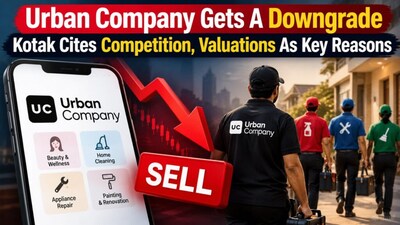 Kotak Downgrades Urban Company Shares, Projects 10% Fall Amid High Valuations