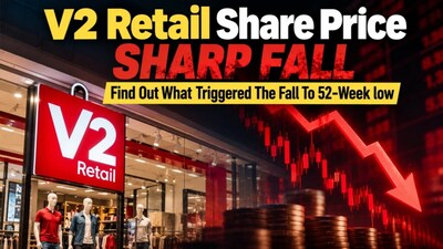 V2 Retail Shares Plummet 18% on Record-Breaking Monday After Q2 Business Update