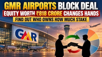 GMR Airports Shares Surge 5% Following Massive ₹818 Crore Block Deal