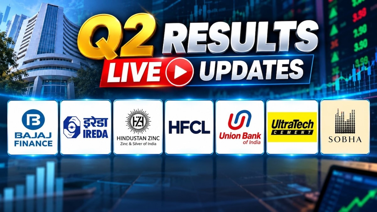 Q2 Results LIVE Updates: HDFC, ICICI, Axis, Yes Bank react to earnings; UltraTech, Bajaj Fin report today