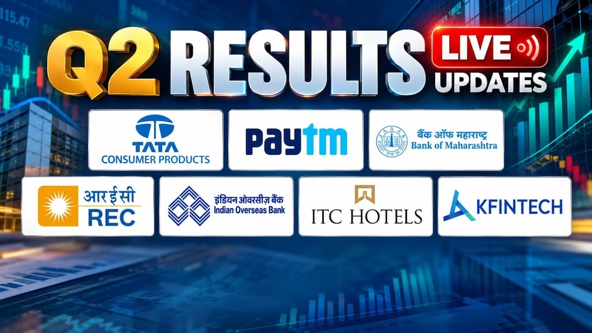 Q2 Results LIVE Updates: Infosys, Kotak Bank react to earnings; Tata Consumer, Paytm report today
