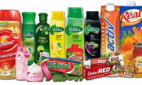 Dabur shares gain over 3% after better-than-expected earnings