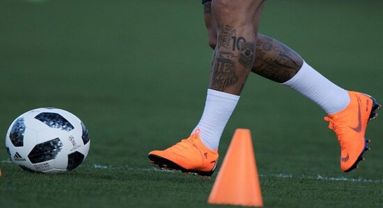 Brazilian footballer Neymar Jr recovering from foot injury ahead of 2018 World Cup