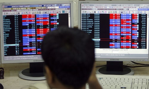 Sensex, Nifty rangebound after flat start; L&T, M&M, TCS gain