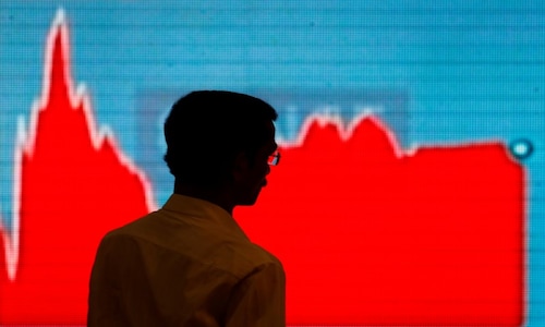 Market extends losses, Nifty below 11,000 level; PSU banks, media stocks fall