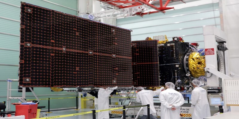 Satellite operator Echostar builds stake in bid target Inmarsat