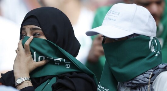 Saudi women supporting their team in Russia reinforce new image of the country