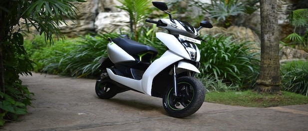 Ather Energy launches electric scooter for Rs 1.24 lakh
