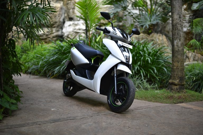 Image result for Ather 340 And 450 Electric Scooter