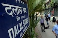Sensex falls 100 points in noon trade; HUL slumps 4%, IndusInd Bank down 2%