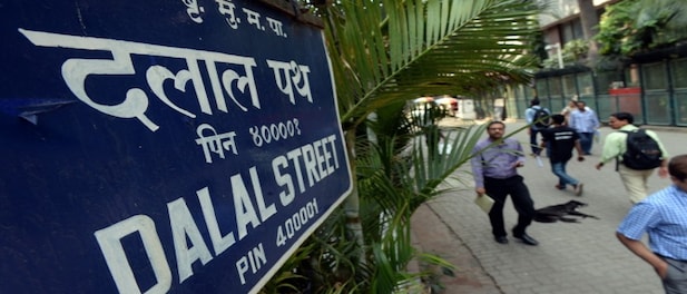 Market trades positive, Sensex gains over 100 points, Infosys falls 1%