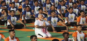 PM Modi to participate in International Yoga Day event in Karnataka; 75 ministers to organise mass yoga at 75 locations in India
