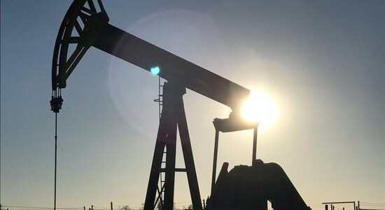 Oil prices fall; Brent still set for weekly gain