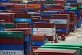 Exports contract for 5th straight month; trade deficit narrows