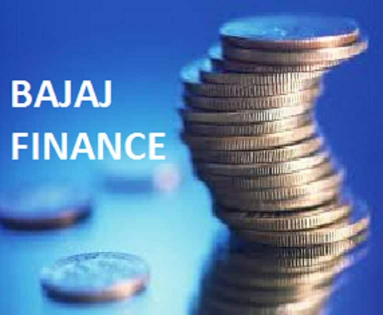 bajaj finance share price dividend