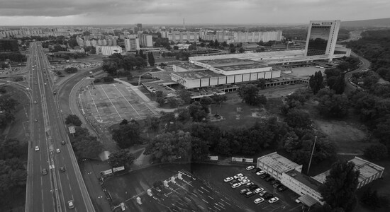The new city many built by the communist as they neglected the old structures and dismantaled them The new city many built by the communist as they neglected the old structures and dismantaled them