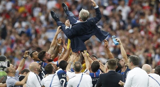 It's French revolution in Russia as 'Les Bleus' lift the trophy after twenty years