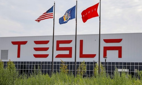 Fire breaks out near Tesla production unit in US