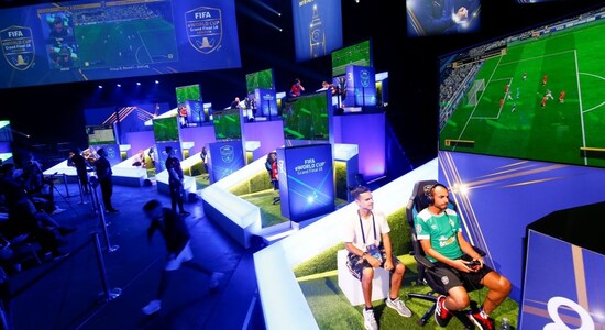 Here are images from FIFA's virtual World Cup