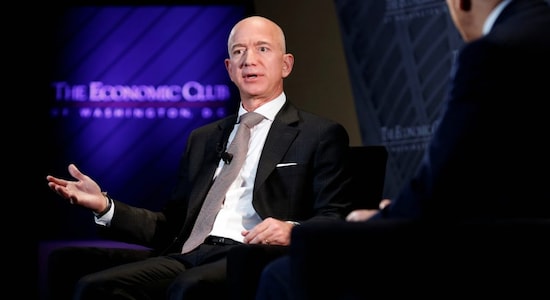 Amazon's Bezos says Trump should be 'glad' of media scrutiny