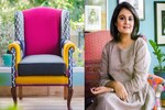 This designer uses classic saris to design contemporary chairs