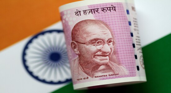 FILE PHOTO: Illustration photo of an India Rupee note FILE PHOTO: Illustration photo of an India Rupee note