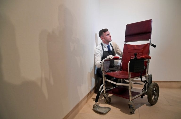 Stephen Hawking's thesis, wheelchair heading for auction Stephen Hawking's thesis, wheelchair heading for auction