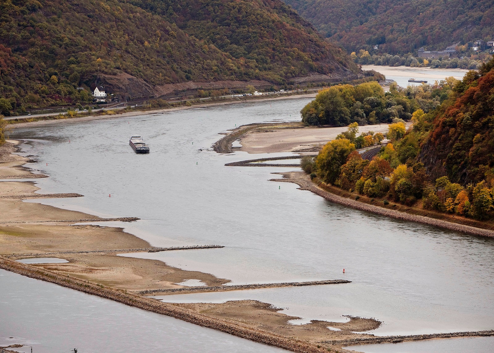 Low water levels are causing chaos in Germany