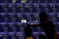 Asia edges up as oil slide slows; pound, euro firm on Brexit optimism