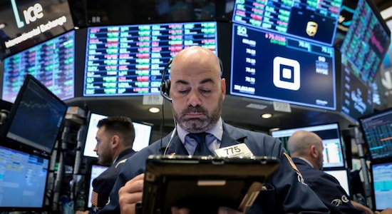 Wall Street edges down as tech, bank stocks weigh
