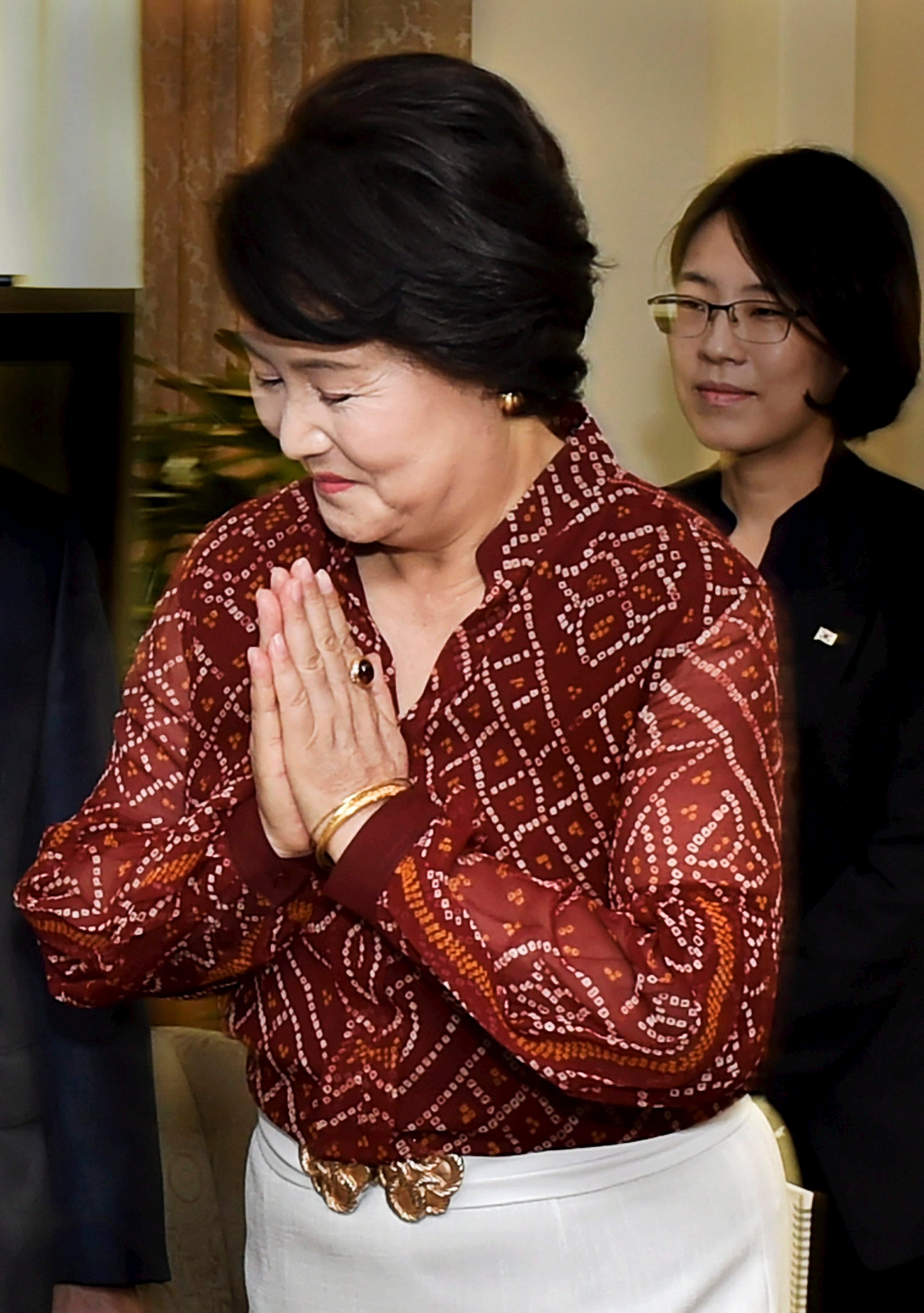 South Korean First Lady Kim Jung-sook shares a deep connection with ...