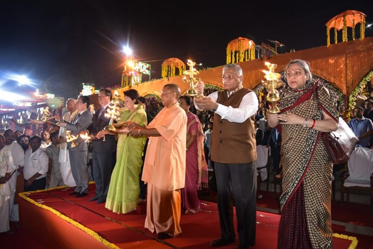 South Korean First Lady Celebrates Diwali In Ayodhya, Says Darkness 