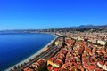 A blue brighter than the sea and sky at the French Riviera