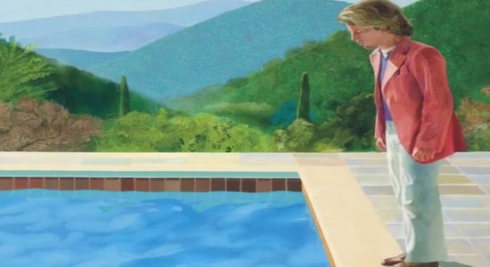 David Hockney's painting sold for a record $90.3 million