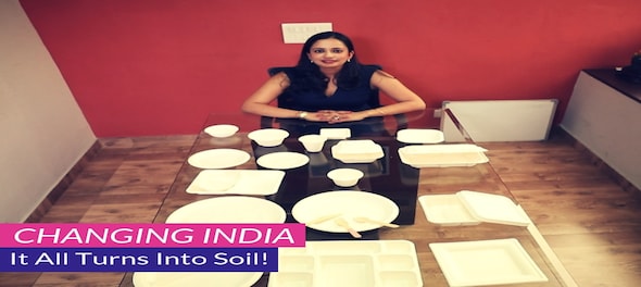 Tableware that turns into soil in 90 days