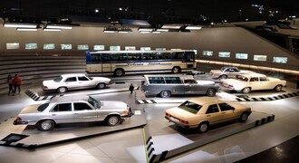 A virtual tour of the Mercedes-Benz Museum in Stuttgart, Germany
