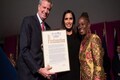 “It’s Padma Lakshmi Day in New York!” proclaims mayor Bill de Blasio