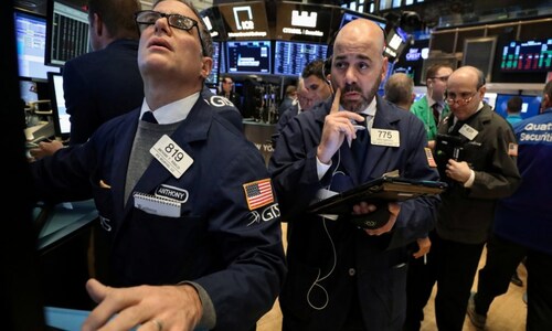 S&P 500 nudges lower as industrials drag