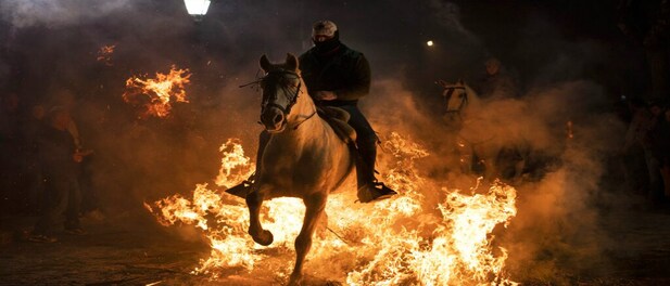 Saint Anthony Bonfire Festival in Spain