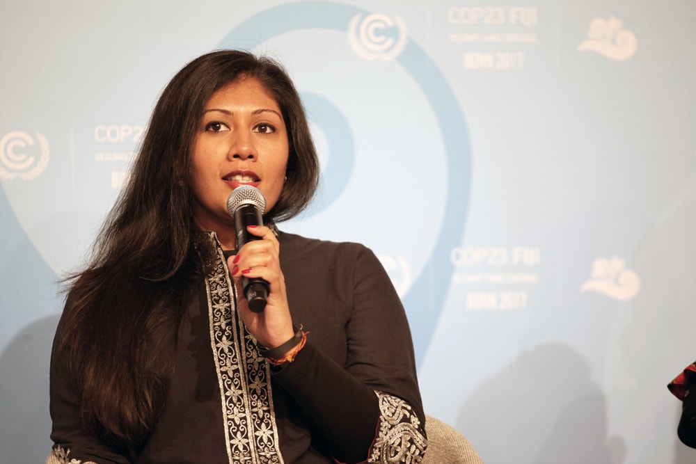 Ajaita Shah in Panel at COP23 in Bonn, Germany