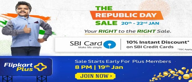 Flipkart Republic Day Sale: Instant discount, exchange offers, no cost EMI and more