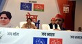 LS Polls: SP, BSP, RLD hold first joint rally; Mayawati says BJP will lose due to policy 'inspired by hatred'