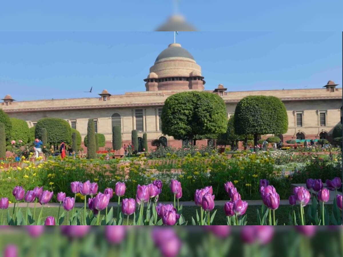 History Of Mughal Garden Rashtrapati Bhavan Fasci Garden