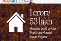 More than 1 crore houses built under Pradhan Mantri Awas Yojana