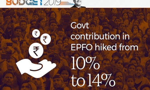 Government contribution in EPFO hiked