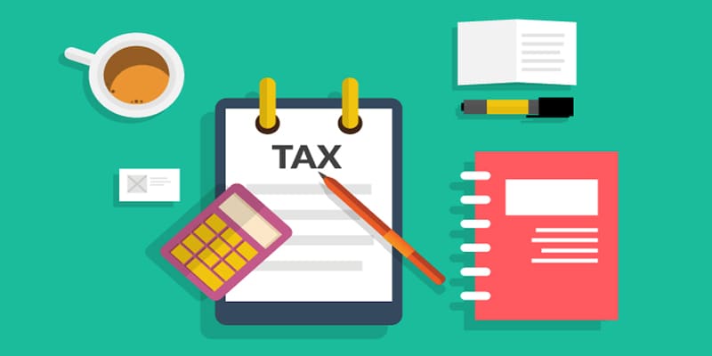 What different components in income tax form for salaried employees mean