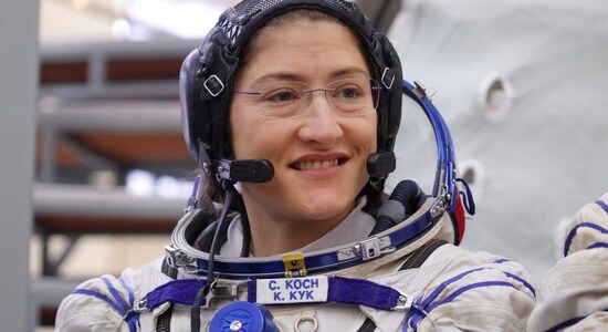 One small step for a woman, one giant leap for womankind in planned spacewalk