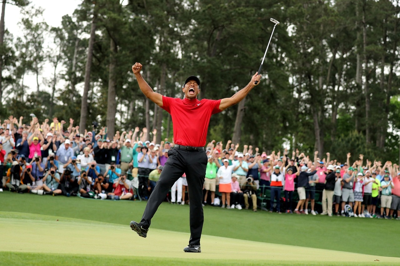 Golf: Tiger Woods wins Masters to claim first major in 11 years