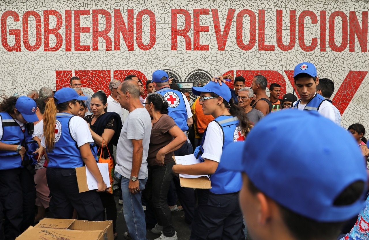 First Shipment Of Red Cross Humanitarian Aid Arrives In Venezuela ...